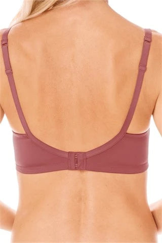 Ivy Non-Wired Padded - Sparkly Rouge