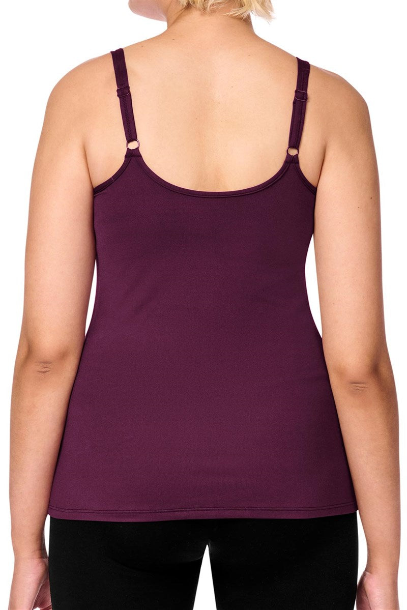 Valletta Top - dark berry #45064