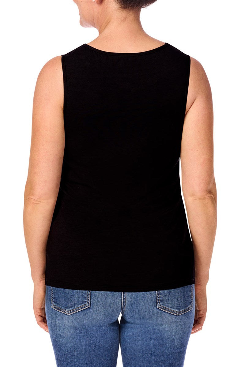 Velvet Lace Top - black # 45065