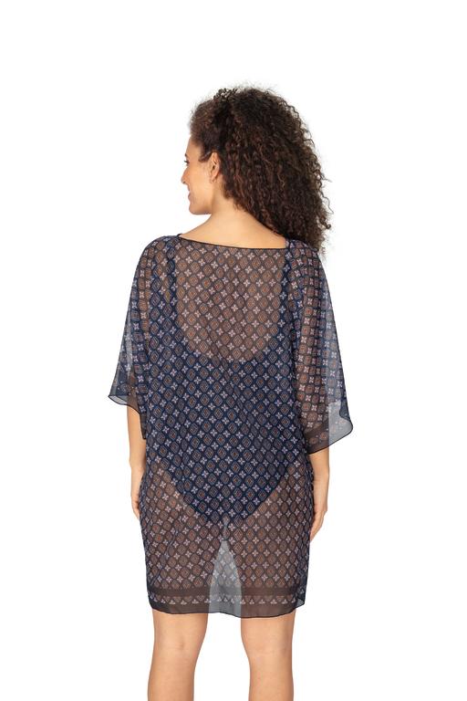 Boho Vibe Kaftan nt bl/pr #71556