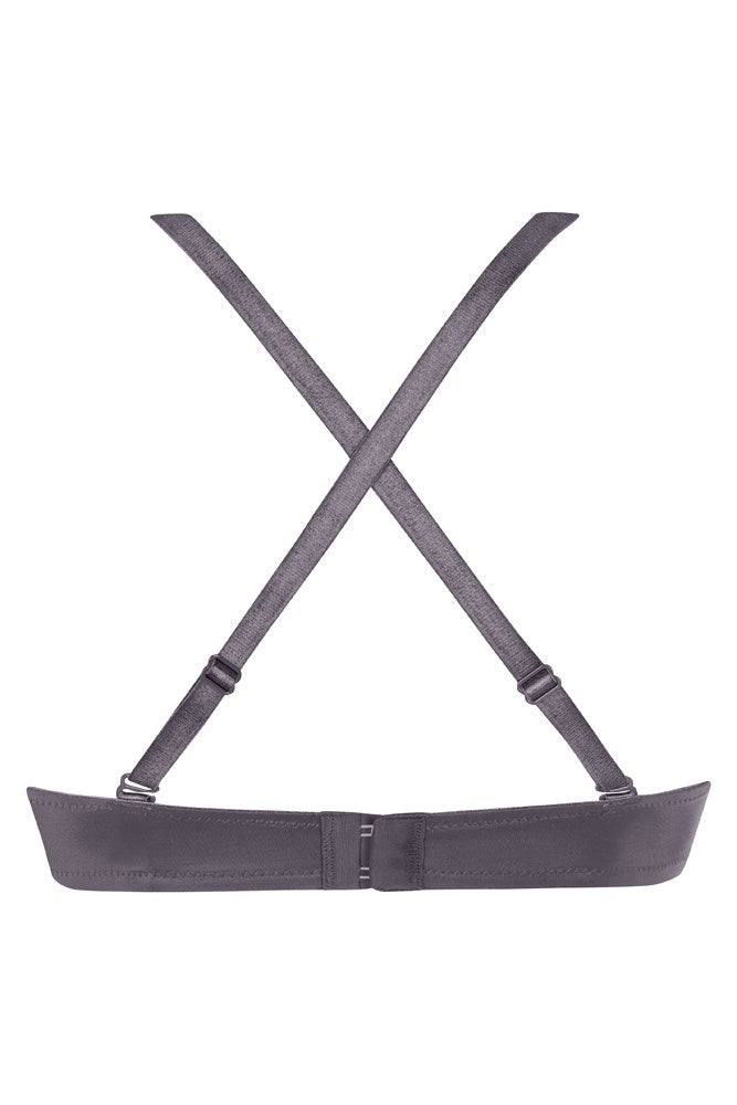 Maya Non Wired Bra - Grey / Rose #44544