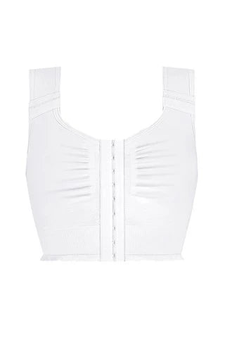 Lymph Flow Long Wire Free Front Closure Bra #44813 #44815