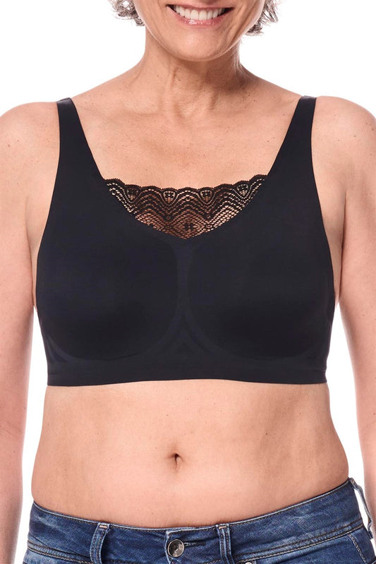 Esra Non-Wired Bra - Black #45095