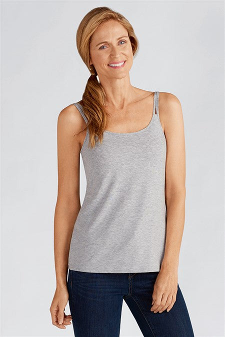 Amoena Valletta Top Lt Grey Melange #44192