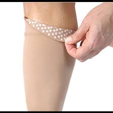 Jobst Relief Thigh High Compression w/ Silicone Band Top 20-30mmhg
